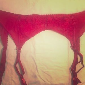 Victoria’s Secret lace garter belt